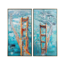 Charger l'image dans la visionneuse de la galerie, Set 2 cuadros Puente Brooklyn