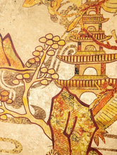 Charger l'image dans la visionneuse de la galerie, paysage chinois doré