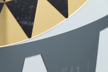 Charger l'image dans la visionneuse de la galerie, décoration de collage de visage doré