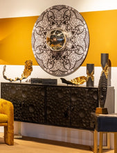 Charger l'image dans la visionneuse de la galerie, Peinture ronde avec sphère miroir