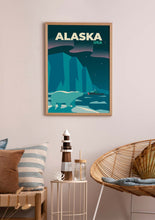 Charger l&#39;image dans la visionneuse de la galerie, Affiche de l&#39;Alaska
