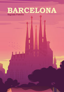 Affiche de Barcelone