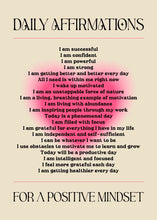 Charger l&#39;image dans la visionneuse de la galerie, Daily Affirmations
