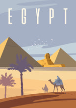 Charger l&#39;image dans la visionneuse de la galerie, Egypte Poster
