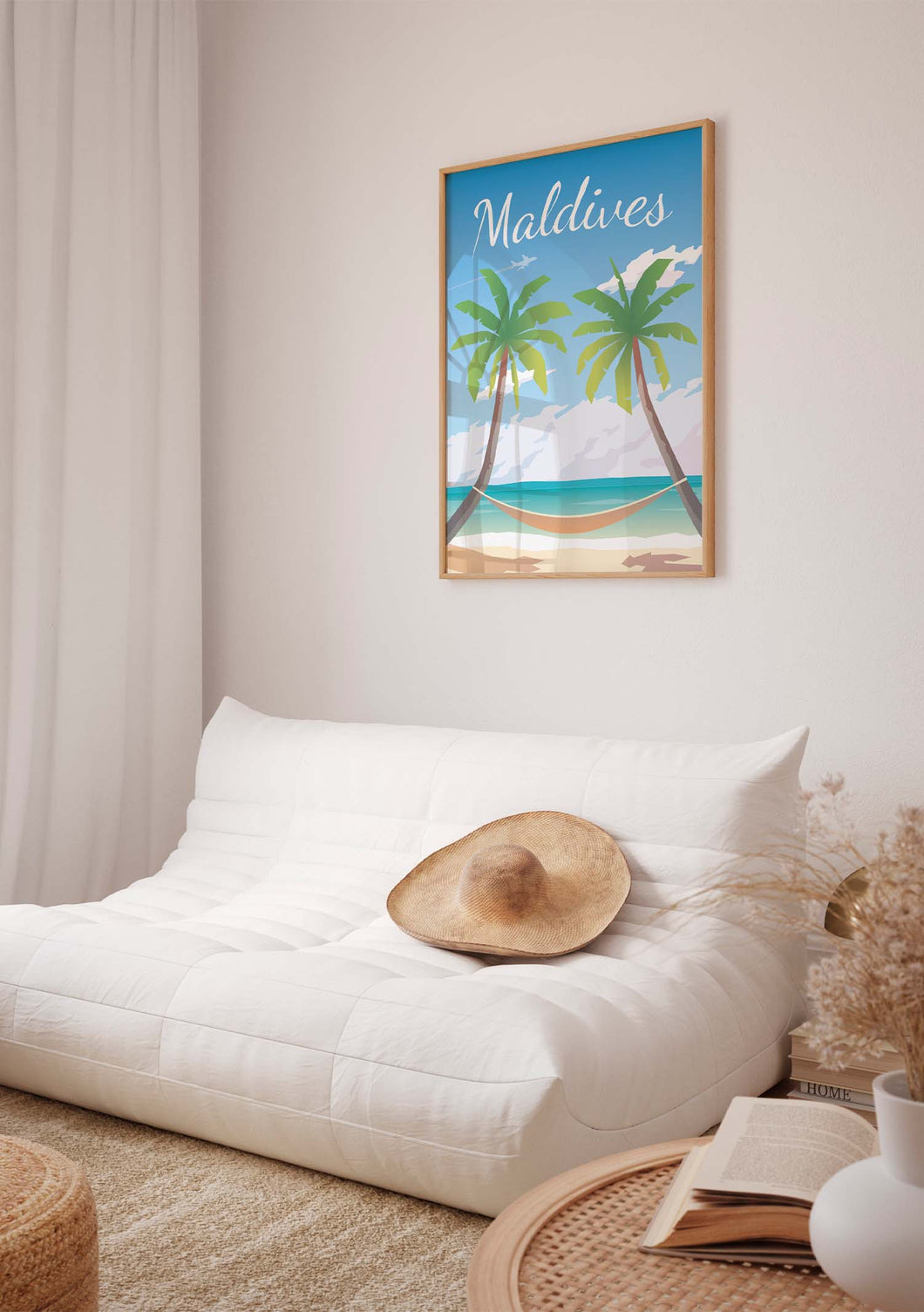 Iles des Maldives Poster