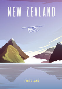Nouvelle-Zélande Poster 