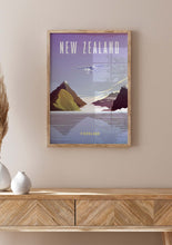 Charger l&#39;image dans la visionneuse de la galerie, Nouvelle-Zélande Poster 
