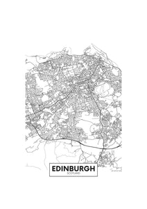 Mapa Edimburgo