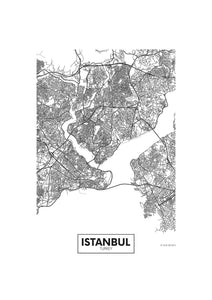 Mapa Estambul