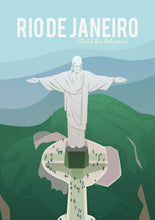 Charger l&#39;image dans la visionneuse de la galerie, Affiche Rio de Janeiro 

