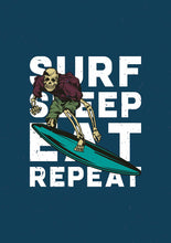 Charger l&#39;image dans la visionneuse de la galerie, Surf Sleep Eat Repeat
