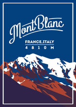 Charger l&#39;image dans la visionneuse de la galerie, Monte Mont Blanc
