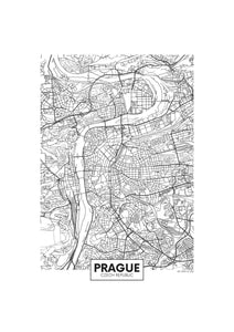 Mapa Praga