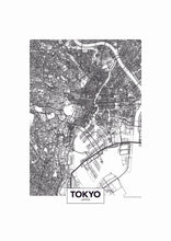 Charger l&#39;image dans la visionneuse de la galerie, Mapa de Tokyo
