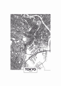 Mapa de Tokyo