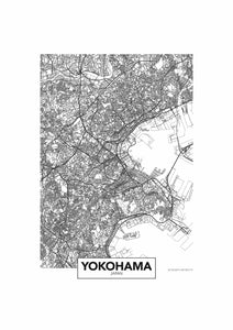Mapa de Yokohama