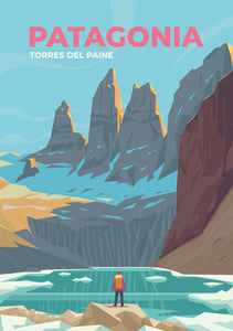 Torres del Paine Póster