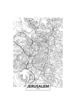 Charger l&#39;image dans la visionneuse de la galerie, Mapa de Jerusalem
