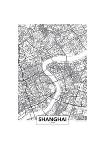 Mapa de Shanghai