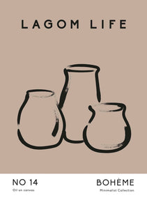 Jarrones minimalistas