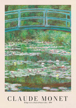 Charger l&#39;image dans la visionneuse de la galerie, Bridge over a Pond of Water Lilies
