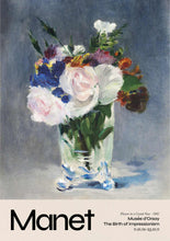 Charger l&#39;image dans la visionneuse de la galerie, Flowers in a Crystal Vase
