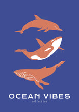 Charger l&#39;image dans la visionneuse de la galerie, Ocean Vibes: Dolphin, Orca and Whale
