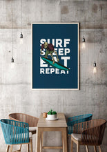 Charger l&#39;image dans la visionneuse de la galerie, Surf Sleep Eat Repeat
