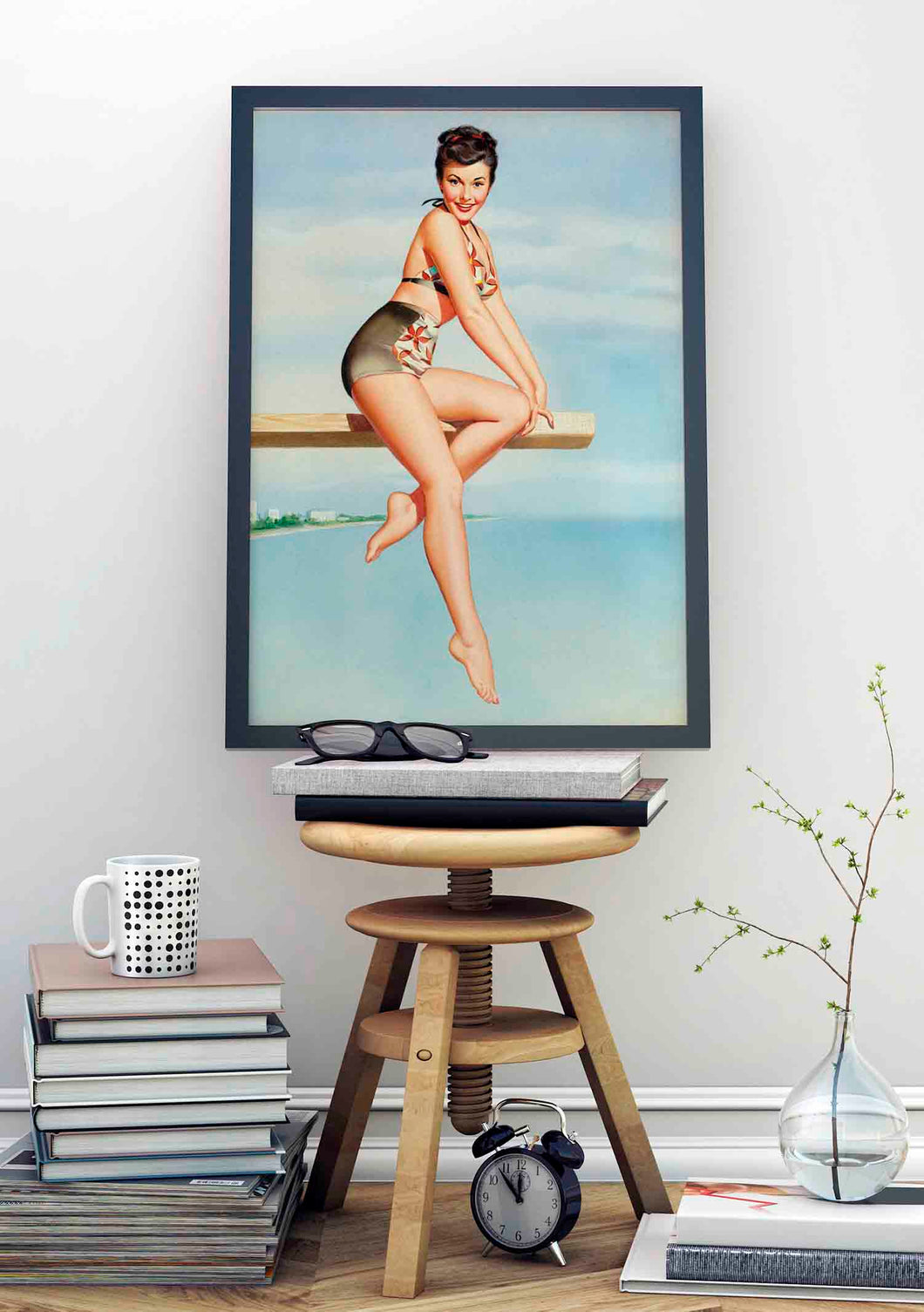 Trampoline Pin Up I