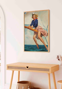 Bateau Pin Up