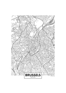 Carte de Bruxelles 