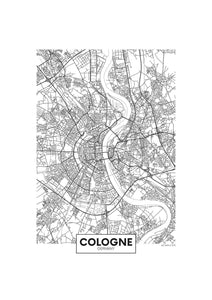 Plan de Cologne