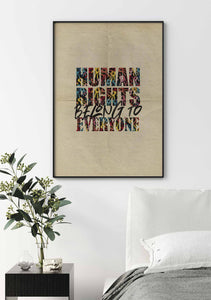 Les droits de l'homme appartiennent à tous