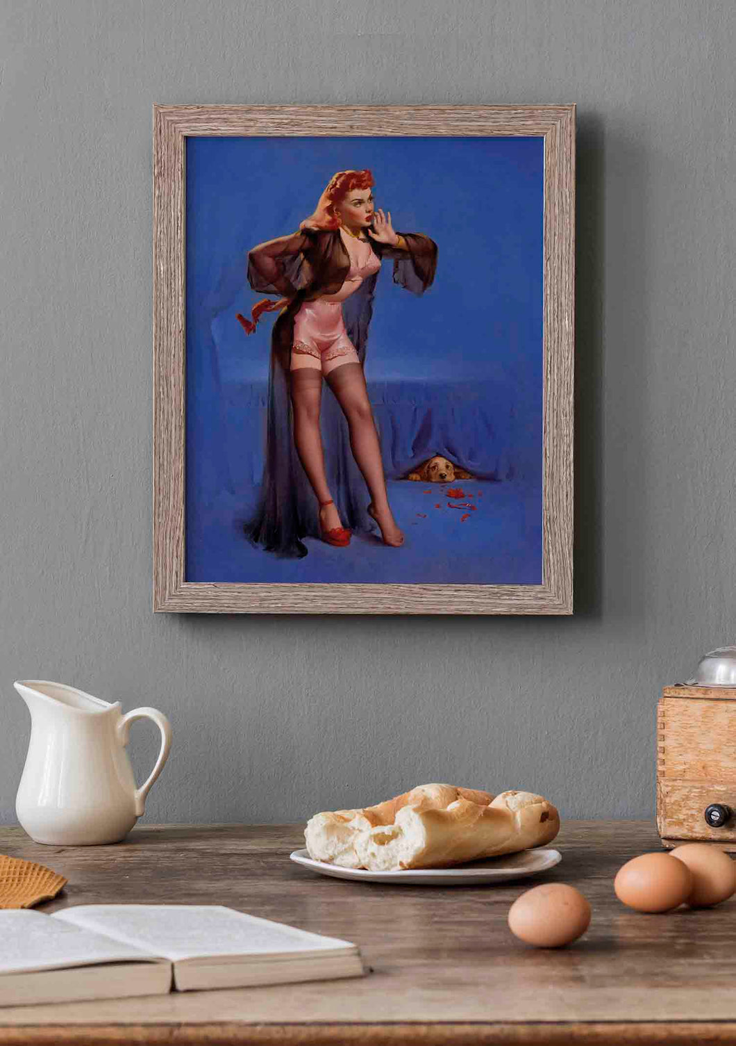 Talon Pin Up à la main