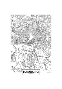 Carte de Hambourg