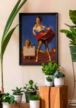 Charger l&#39;image dans la visionneuse de la galerie, Pin Up Dog avec signe
