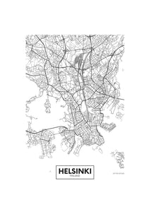 Carte d'Helsinki