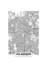 Charger l&#39;image dans la visionneuse de la galerie, Carte de Los Angeles 
