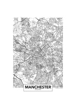 Charger l&#39;image dans la visionneuse de la galerie, carte de manchester 
