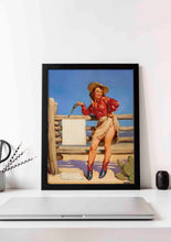 Charger l&#39;image dans la visionneuse de la galerie, Pin Up Cowboy II

