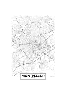 Plan Montpellier 