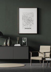 Plan Montpellier 