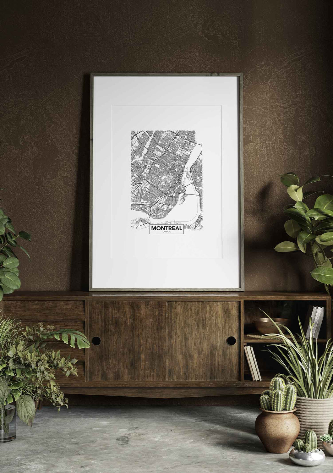 Carte de Montréal 