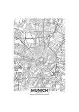 Charger l&#39;image dans la visionneuse de la galerie, Plan de Munich 
