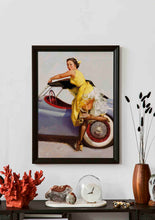 Charger l&#39;image dans la visionneuse de la galerie, Pin Up Voiture Lilas
