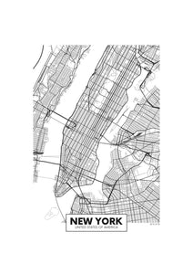 Carte de New-York 