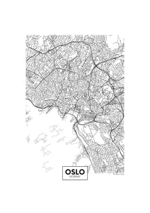Carte d'Oslo 