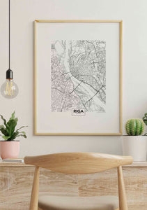 Carte Riga 