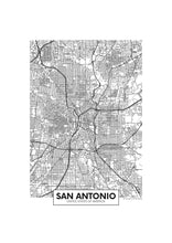 Charger l&#39;image dans la visionneuse de la galerie, Carte de San Antonio 
