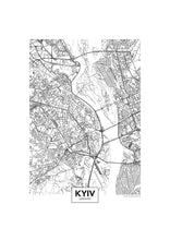 Charger l&#39;image dans la visionneuse de la galerie, carte de Kyiv
